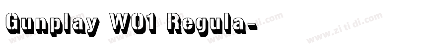 Gunplay W01 Regula字体转换